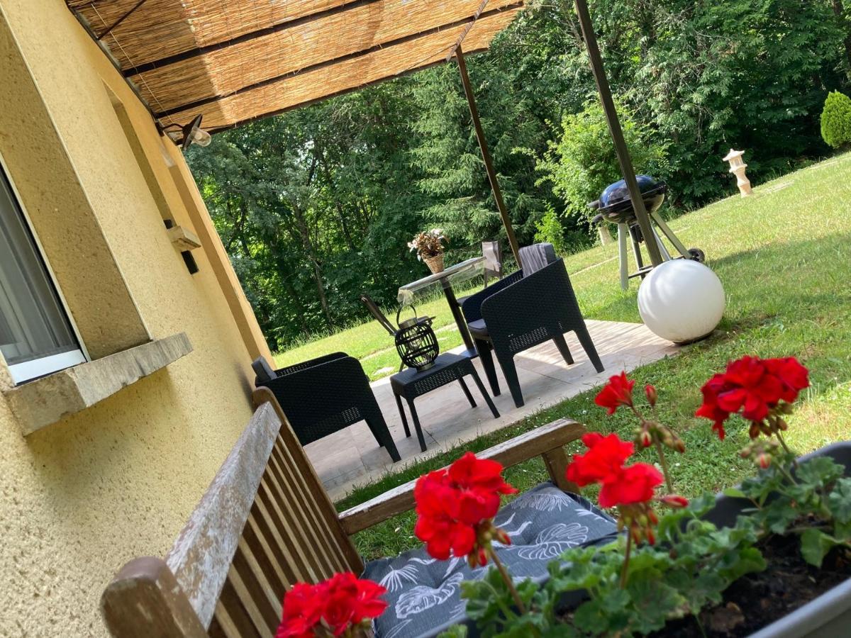 Gîte des Combes Blanches avec piscine Frayssinet-le-Gélat Extérieur photo