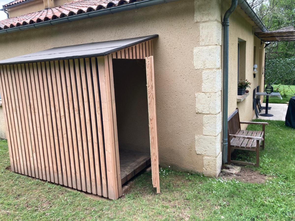 Gîte des Combes Blanches avec piscine Frayssinet-le-Gélat Extérieur photo